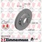 Zimmermann Brake Disc - Standard/Coated, 100123920 100123920 - alternate 2